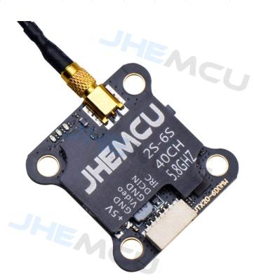 China JHEMCU VTX20-600 5.8G 40CH FPV Transmitter PitMode 25mW 100mW 200mW 400mW 600mW 7-26V Adjustable VTX for RC FPV Racing Drone VTX20-600 for sale