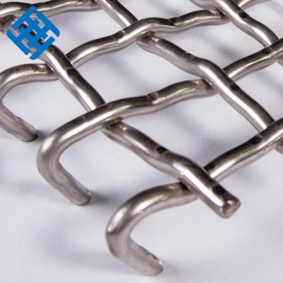 China Good Factory Price Factory High Manganese 65mn Stainless Steel Wire Sieveing ​​Steel Acid-Resisting Vibrating Screen Crimped Wire Mesh for sale