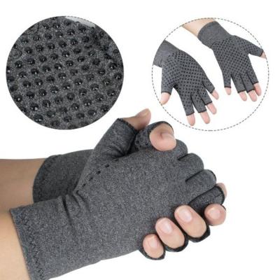 China Hot Selling Wrist Joint Hand Pain Relief Finger Arthritis Gloves Anti Arthritis Hand Gloves With PVC Dot Compression Anti Arthritis Gloves for sale