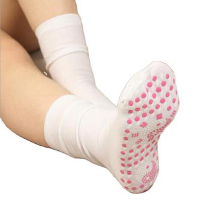 China Cold Socks Health Care Socks Moxibustion Socks Warm Warm Self-heating Anti-skid Feet Socks for sale