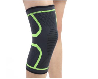 China Adjustable Elasticity Professional Sports Football Knee-Guard Breathable Equipment Basketball Joint Fitness Running Squatting Knee Cover Device for sale