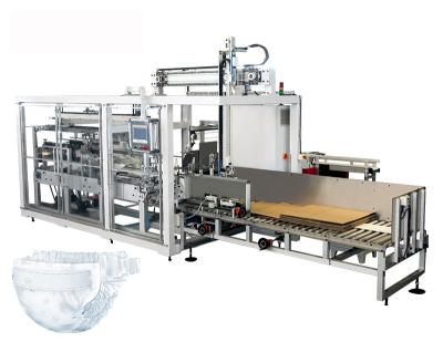 China Fully Automatic High Speed ​​Manual Hotels Or Baby Diaper Production Line Diaper Packing Machine Baby Diaper Making Machine for sale