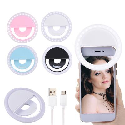 China Smartphone & 2022 Hot Selling Dropshipping RTS Selfie LED Ring Light For All Tablet PC Smart Phone for sale