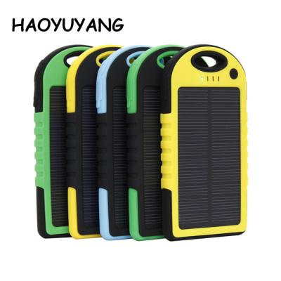 China LED Display Custom Logo China Supplier Solar Power Bank 6000t Pocket Power Bank Charging Phone Iphone7 for sale