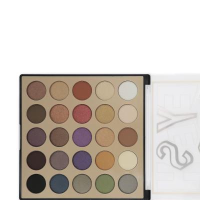 China DODOGIRL Waterproof 25 Colors Highly Pigmented Shimmer Eyeshadow Palette Customize Eyeshadow Palette for sale