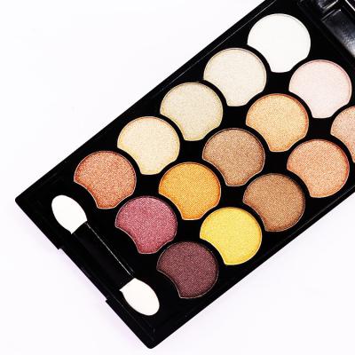 China Girls 15 Colors Eyeshadow Palette 2022 New Waterproof Matte Summer Shimmer Pearl Multicolor Affordable Eyeshadow for sale