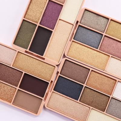 China 2022 New Style 8 Colors Waterproof Eyeshadow Cardboard Professional Makeup Color Shimmer Matte Eyeshadow Palette for sale