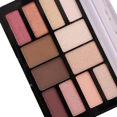 China DODOGIRL Waterproof High Quality Cosmetics Makeup Eyeshadow 12 Color Eyeshadow Palette Private Label Pigmented Eyeshadow for sale