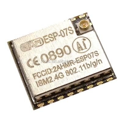 China New IOT ESP8266 module serial to WIFI module ESP-07S industrial grade wireless module ESP8266 serial to WIFI module for sale