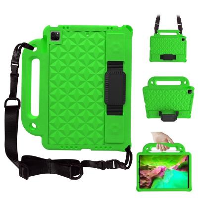 China Anti-fall Non Slip EVA Case For iPad Air 4 10.9 Kids Portable Case With Belt for sale