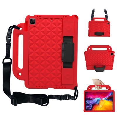 China EVA Shockproof Foam Strap Bumper Case For iPad Pro 11 2021 Kids Hand Grip Case for sale