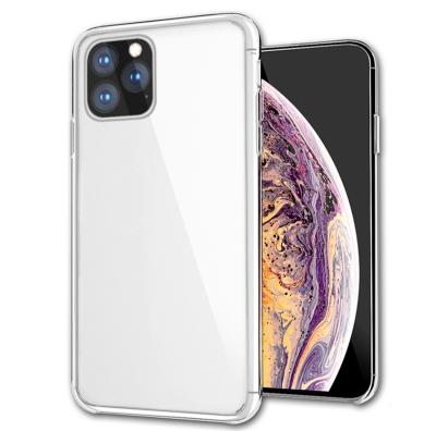 China Hard Clear Back Case For iPhone 11/11pro/11pro 2019 Max Transparent TPU Acrylic Case For iPhone 11 Max Pro 2019 Phone Scratchproof Clear Case for sale