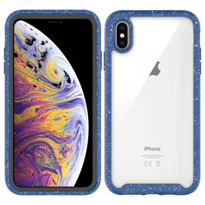 China Clear TPU Dots Back Case For iPhone XR/XS Max Colorful Sky Dots Thin Clear Case For iPhone XR XS Max Full Hard Cover Device for sale