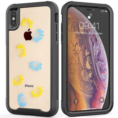 China Custom Printing Protective Case For iPhone XS/XR/XS Max High Print Custom Clear Print Phone Case For iPhone XS Max Fashion Painting Flower Artistic Cover For iPhone XS Max iPhone X for sale