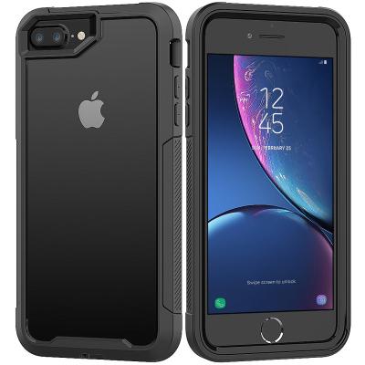 China Clear Full Cover TPU Case For iPhone 6/7/8 Plus New 2019 Hard Transparent Non Slip Case For iPhone 8 5.5', For iPhone 7 Plus Acrylic Case Full Protection for sale