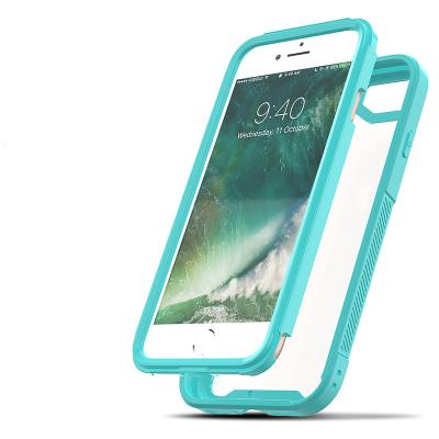 China Clear Full Cover TPU Case For iPhone 6/7/8 Clear Acrylic Anti-scratch Cell Phone Case For iPhone 8 iPhone 7 Cover for sale