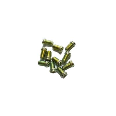 China Machinery Steel / Brass Thread Head Screws For Switch And Sockets Assembling Size Bolt Nuts Screws for sale