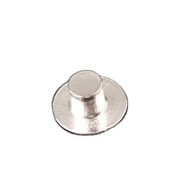 China Wear Resistance Electrical Solid Silver Rivet For Low Voltage Equipment for sale