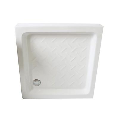 China Large Durable Professional Vendor Square Dimensional Stability Solid Shower Tray for sale