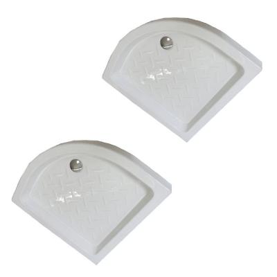 China Durable Hot Sale Recommendation Quadrant Shower Tray Easy Cleaning Anti-Slip Pan for sale