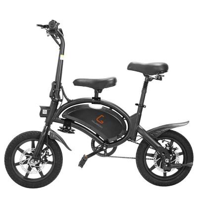 China Poland KUGOO Kirin B2 Folding Moped Motor 45km Ladder H 2 Seat City Electric Bike / 400W E-scooter for sale