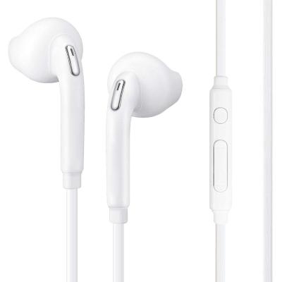 China Wholesale 3.5mm In-Ear Headphone MP3 MP4 Headphone Earphone Earbuds Black White Cable Headset For Samsung S6 for sale