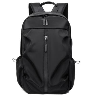 China Casual Daily Life Laptop Bags Travel Waterproof Luggage Trend Fashion Street School Simple Computer Bags Men Backpack for sale