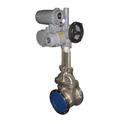 China Industrial Water And Gas China Manufacturer A126 WCB Motorized 2 Inch DN100 By 600 Class 150 Flanged Gate Valve for sale