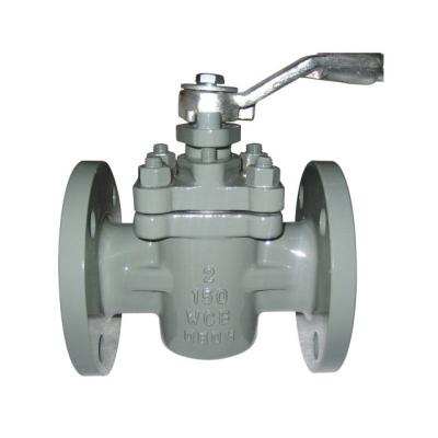 China PTFE Sheathed Type Water Tap Valve JIS API Stainless Steel Lubricated Twin Soft Seal Flange for sale