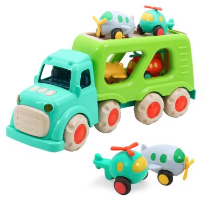 China Friction Toy Qilong Friction Toy Vehicles Car Toys Children Plastic Plastic Toy Trucks Vehicle Model Cars Small Friction Cars for sale