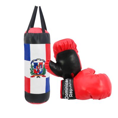 China Qilong Boxing Infant Kids Boxing For Kids Outdoor Sports Toys Punch Ball Children Boxing Set 66*16CM for sale