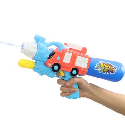 China Outdoor Water Gun Qilong Summer Toys Super Power Shoot Big Plastic Water Gun For Kids Pistolas De Agua Telescopic Water Gun for sale