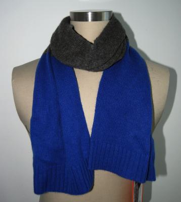 China Women Knitting Patterns Accessories Royal Blue Scarf BGAX16067 for sale