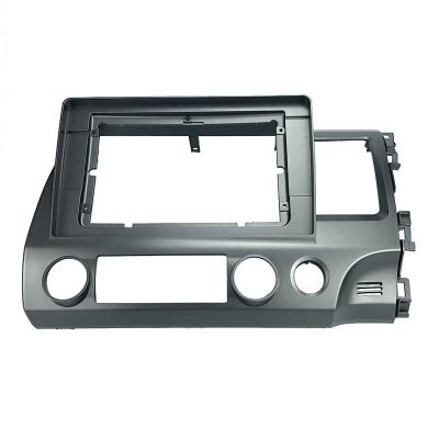 China 10.1 Inch Car Radio Fascia View Touch Screen Panel Mount Kit For Honda Civic 2 Din 2 Radio Fit rudder2006-2011 Right for sale