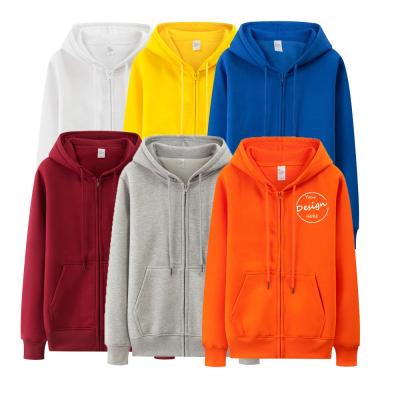 China High Quality Anti-wrinkle JL-9911 Winter Warm Men's Hoodie 500gsm Blue Heavy Hoodie Men's Hoodie With Zipper for sale