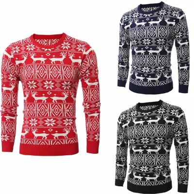 China Anti-pilling Christmas Women Sweater Custom High Quality Design Your Own Winter Knit Mens Sweaters With Private Label for sale