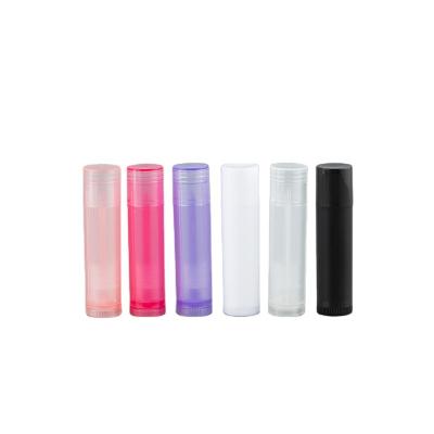 China Mini Cosmetic Empty Plastic Stick 5ml Deodorant Lipstick Tube Lipstick Container Lip Balm Packaging for sale