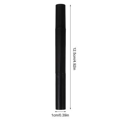 China 3ml 5ml Cosmetic Black Empty Nail Oil Pen Twist Pens Lip Gloss Brush Cosmetic Eyelash Growth Applicators Container Liquid Tube for sale