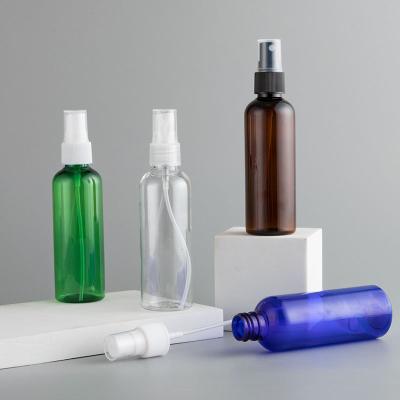 China 3oz Cosmetic PLASTIC Fine Mist Spray Bottles Fine Mist Atomizer Covers Sprayers For DIY Home Cleaning for sale