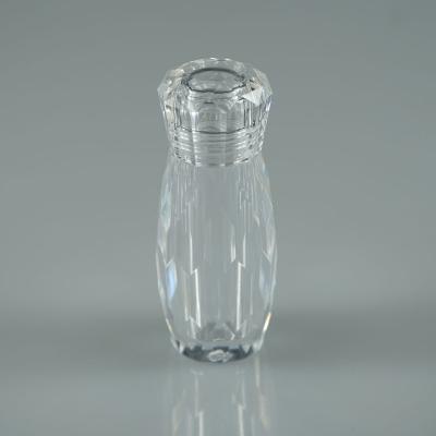 China Handmade Plastic Clear Jars 5ml Jar With Round Lid Lids For Creams, Lotions, Make Up, Powders, Glitters for sale