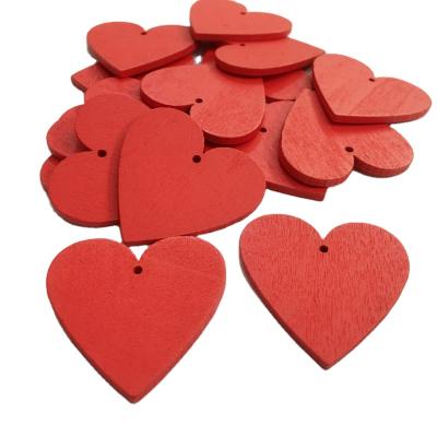 China Europe Carved Wooden Heart Shaped Wooden Heart Hanging Ornament for sale