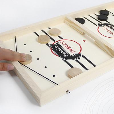 China Eco - Friendly Material Wooden Table Catapult Chess Entertainment Game Props for sale