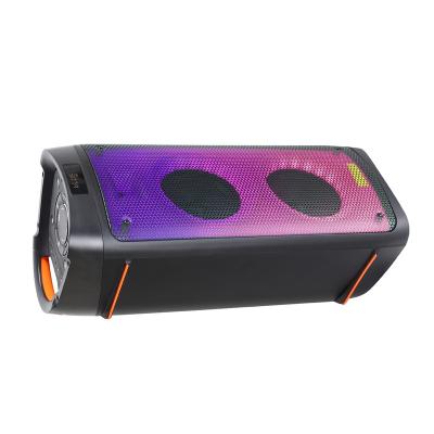 China Professional Phone / BT Sound Equipment Bluetooth Woofer Party Audio Portable Amplifiers Speakers With Powered Bass for sale