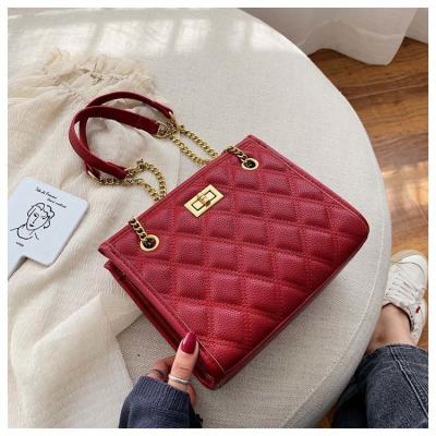 China Fashion Women Handbags Large Capacity Luxury PU Leather Ladies Party Shoulder Bag for sale