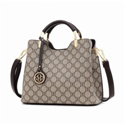 China Fashion 2020 China Manufacturer Custom Logo PU Leather Ladies Handbags Large Tote Bags Women Handbags for sale