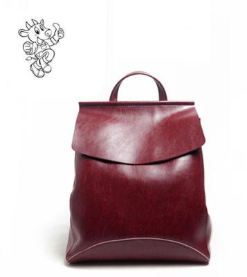 China 2019 fashion new fashion Korean leather ladies retro backpack simple wild simple handbags for women for sale