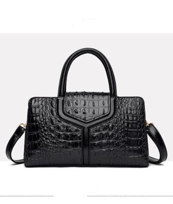 China Women Bags Alligator PU Fashion Latest Fashionable Leather Bag Set Lady Handbag Elegant Women Wholesale for sale