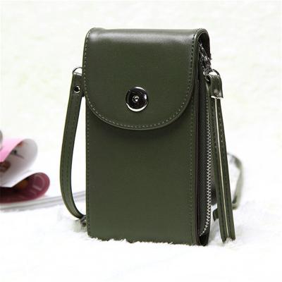 China 2019 Korean Women Handbags Simple Mini Cell Phone Bags Anti-theft Cross Small - Body Bags Flap Casual Shoulder Bag for sale