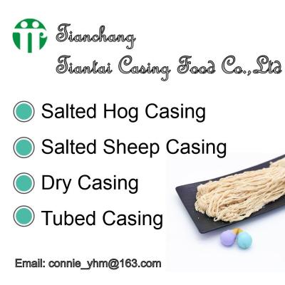 China NATURE 44/46 AB - high quality natural casings hog for sausages for sale