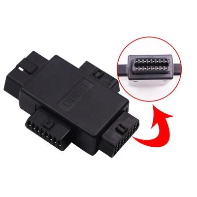 China All Cars Pocket OBD2 OBDII Full 16 Pin Male to 3 1 Female to 3 OBD Cable Splitter Converter Adapter for OBD Diagnostic Konector for sale